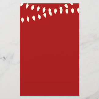 Merry en Bright Lichten Briefpapier