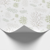 Merry en Bright met Mistletoe Cadeaupapier (Hoek)
