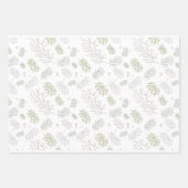 Merry en Bright met Mistletoe Inpakpapier Vel (Voorkant 3)