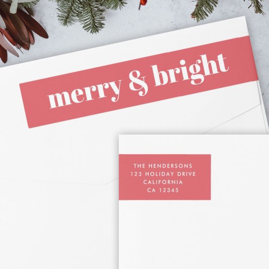 Merry en Bright | Modern kerstrood