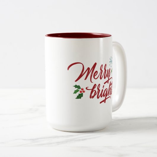 Merry en Bright Mok (Voorkant rechts)