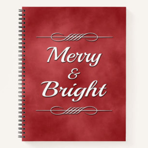 Merry en Bright Notitieboek