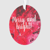 Merry en bright ornament (voorkant)