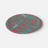 Merry en Bright Papieren Bordje (Gekanteld)