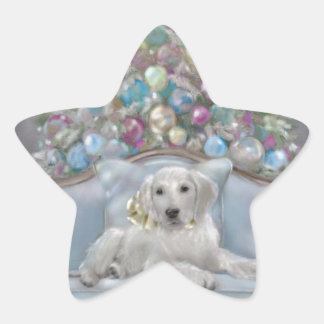 Merry en Bright Ster Sticker