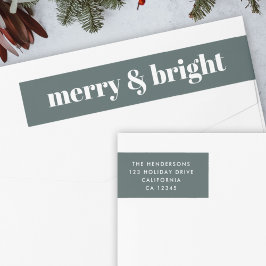 Merry en Bright | Stijlvolle boskerst
