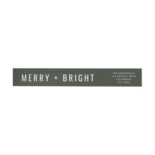 Merry en Bright | Stijlvolle donkergroene kerst (Individueel)