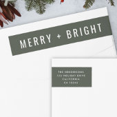 Merry en Bright | Stijlvolle donkergroene kerst