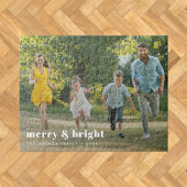 Merry en Bright | Stijlvolle serie Kerstmis Legpuzzel