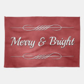 Merry en Bright Theedoek (Horizontaal)