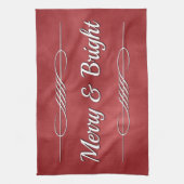 Merry en Bright Theedoek (Verticaal)