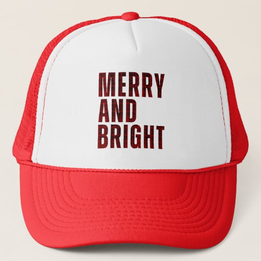 MERRY EN BRIGHT TRUCKER PET (Voorkant)