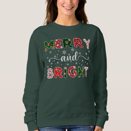 Merry en Bright Trui (Voorkant)