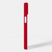 Merry en Bright Typography Script Rood Case-Mate iPhone Case (Achterkant / Rechts)