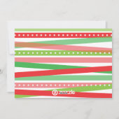 Merry en Bright | Vakantieknopkaart Feestdagenkaart (Achterkant)