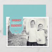 Merry- en BrightStor-kaarten Feestdagenkaart (Voorkant / Achterkant)