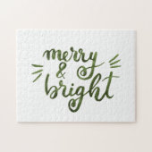 Merry en felgroen legpuzzel (Horizontaal)