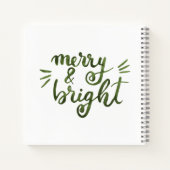 Merry en felgroen notitieboek (Achterkant)