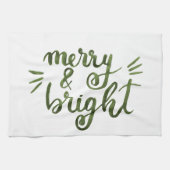 Merry en felgroen theedoek (Horizontaal)