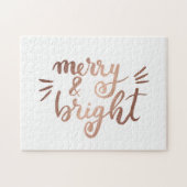 Merry en felle koperen legpuzzel (Horizontaal)