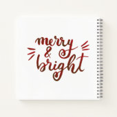 Merry en felrood notitieboek (Achterkant)