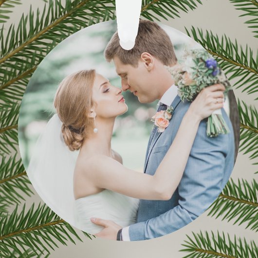 Merry en getrouwd | Passen getrouwd Eerste Kerstmi Ornament