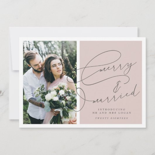 MERRY EN MARRISTMAS CARD FEESTDAGENKAART (Voorkant)