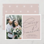 MERRY EN MARRISTMAS CARD FEESTDAGENKAART (Voorkant / Achterkant)