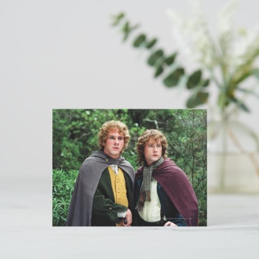 Merry en Peregrin Briefkaart (Staand voorkant)