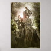 Merry en Peregrin op Treebeard Poster (Voorkant)