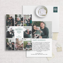 Merry Era Multi-Photo Gallery Vakantie Fotokaart Feestdagenkaart