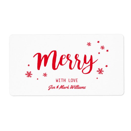 Merry Etiket (Voorkant)