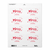 Merry Etiket (Full Sheet)