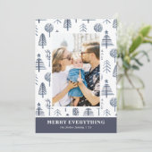 Merry Everything 5 Foto (1+4) Vakantiefotokaart Kaart (Staand voorkant)