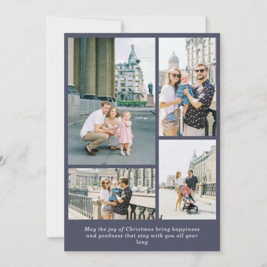 Merry Everything 5 Foto (1+4) Vakantiefotokaart Kaart (Achterkant)
