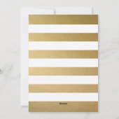 Merry Everything Gouden Verticale Foto Vakantiewen Feestdagenkaart (Achterkant)