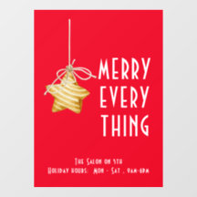 Merry Everything Star Ornament Vakantie