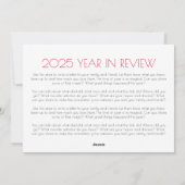 Merry Everything Three Photo Christmas Card Feestdagenkaart (Achterkant)