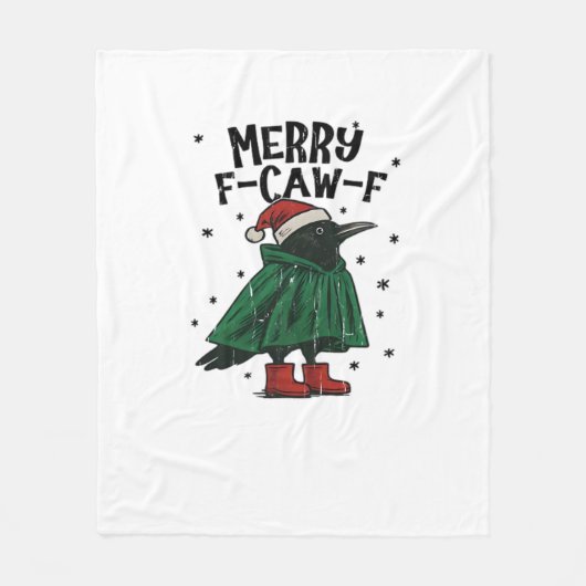 Merry F-Caw-F Essentieel Minimaal Schoon Fleece Deken (Voorkant)