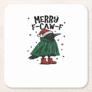 Merry F-Caw-F Essentieel Minimaal Schoon Kartonnen Onderzetters