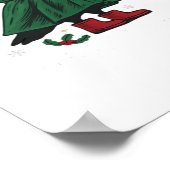 Merry F Caw F Funny Graphic Style Poster (Hoek)