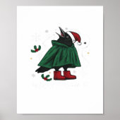 Merry F Caw F Funny Graphic Style Poster (Voorkant)