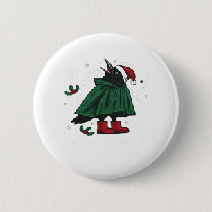 Merry F Caw F Grappige Grafische Stijl Ronde Button 5,7 Cm