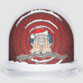 Merry F*cking Christmas Sneeuwbol (Achterkant)