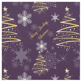 Merry F*Cking Kerstmis Stof