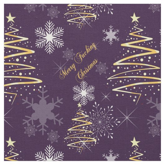 Merry F*Cking Kerstmis Stof (Close Up)