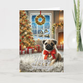 Merry Feestdagen Kaart (Voorkant)