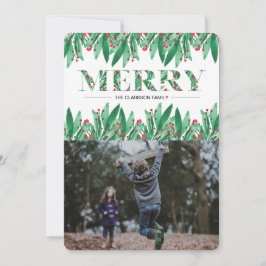 MERRY FEESTDAGENKAART