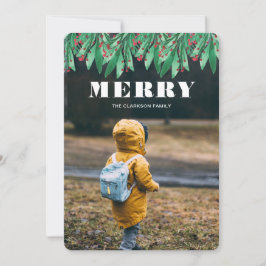 MERRY FEESTDAGENKAART