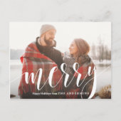 Merry Feestdagenkaart (Voorkant)